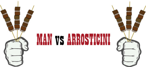 Man vs Arrosticini logo